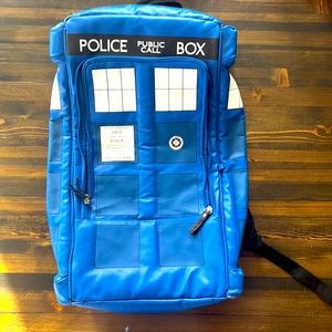 Dr. Who Tardis backpack